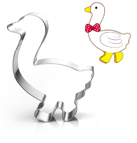 Ukoosien Groß Gans Ausstecher-16cm-Spülmaschinenfest-Martinsgans Plätzchen Ausstecher Hherbst für Kinder von UKoosien
