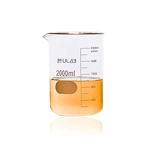 ULAB Griffin Low Form Glasbecher, Vol.2000ml, 3.3 Borosilikatglas, gedruckte Graduierung, UBG1020 ULAB Griffin Low Form Glasbecher, Vol.2000ml, 3.3 Borosilikatglas, gedruckte Graduierung, UBG1020 von ULAB
