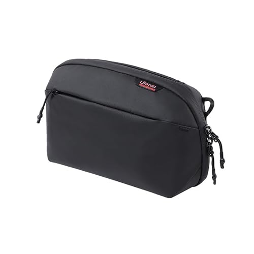Ulanzi TRAKER BP06 – Kompakte Kabel-Organizer-Tasche – Aufbewahrungstasche für Elektronik und Zubehör – wasserabweisender Kabel-Organizer – 2 Liter Fassungsvermögen – Schwarz von ULANZI
