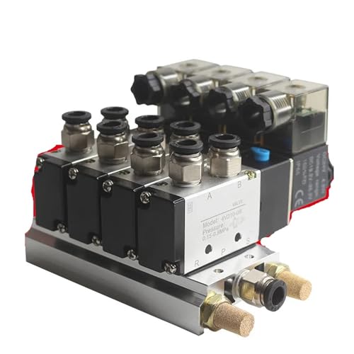 4V210-08 Kollektoren mit Magnetventil 24 V Elektromagnetisch zum Steuerzylinder 4V210-08-10 24DC 4V410-15 4V110-06 AC220 DC12 AC24(Ask if 4V410 oder 110, AC220V) von ULBTLUOYV