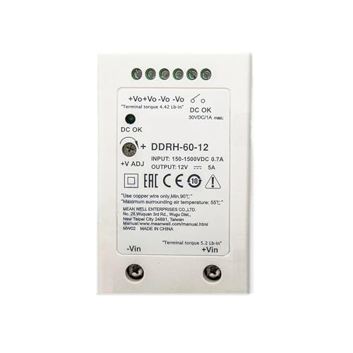 Switching Power DDRH-60 Ultra-Wide Input Rail Type DC-DC Converter 5V12V24V 48V (Ddrh-60-12) von ULBTLUOYV