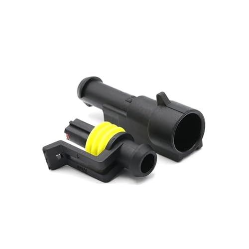ULBTLUOYV AMP 1.5 Serie Wasserdichtes Automobil-Elektro-Steckverbinder-Set – 1-poliger Stecker und Buchse für HID-Umwandlung ULBTLUOYV AMP 1.5 Serie Wasserdichtes Automobil-Elektro-Steckverbinder-Set – 1-poliger Stecker und Buchse für HID-Umwandlung von ULBTLUOYV