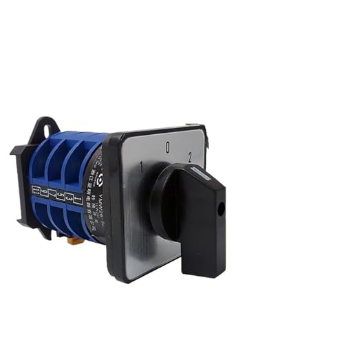 ULBTLUOYV DIN-Schalter, auf Schiene montiert LW26-32A, Verteilerkasten, Drehsteuerungsmotor, Netzschalter (6 Sektionen, 0 6) von ULBTLUOYV