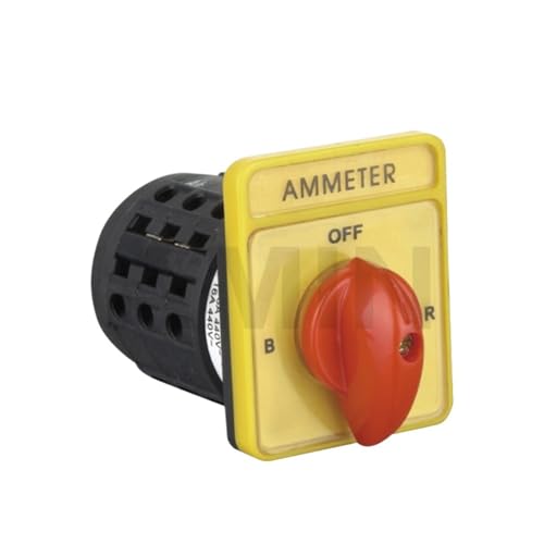 ULBTLUOYV Spannungs- und Stromwandler mit 3 Abschnitten YMW98-16/3, Silberpunkt-Steuermotor-Verteilerkasten, Drehwahlschalter (Current Ammeter) von ULBTLUOYV