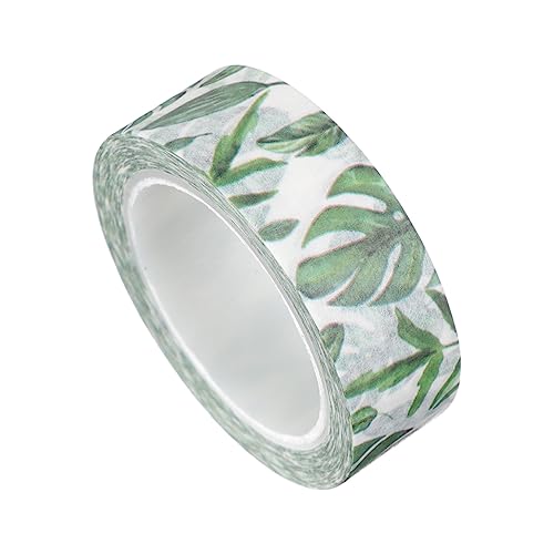 ULDIGI Tropische Pflanzen Washi Tape 1 Rolle Selbstgemacht Basteldekor Klebeband für Notizbücher Scrapbooking Planer und Geschenkverpackung ULDIGI Tropische Pflanzen Washi Tape 1 Rolle Selbstgemacht Basteldekor Klebeband für Notizbücher Scrapbooking Planer und Geschenkverpackung von ULDIGI