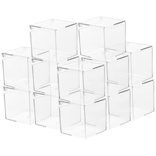 ULDIGI 1satz Kleine Transparente Aufbewahrungsbox Aus Acryl Mit Deckel Mini-box Für Schmuck Süßigkeiten Und Kleine Gegenstände Vielseitige Aufbewahrungslösung Und Tragbar ULDIGI 1satz Kleine Transparente Aufbewahrungsbox Aus Acryl Mit Deckel Mini-box Für Schmuck Süßigkeiten Und Kleine Gegenstände Vielseitige Aufbewahrungslösung Und Tragbar von ULDIGI