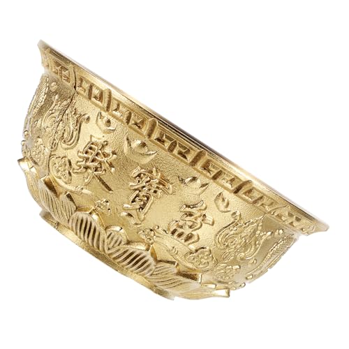 ULDIGI 1 Stück Schatzschale Goldene Schale Geldschale Feng Shui Tisch Goldschale Gold Schreibtischdekoration Dekoration Für Zuhause Gold Glücksschale Bürodekorationen Exquisite ULDIGI 1 Stück Schatzschale Goldene Schale Geldschale Feng Shui Tisch Goldschale Gold Schreibtischdekoration Dekoration Für Zuhause Gold Glücksschale Bürodekorationen Exquisite von ULDIGI