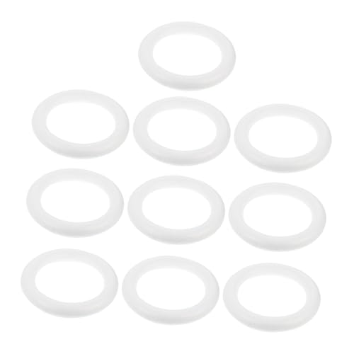 ULDIGI 10 Stück DIY Schaumstoffringe Runde Bastelkreise Weihnachtskranz Zubehör für Kreative Weihnachtsdekorationen zum Bemalen Bekleben Basteln für Erwachsene ULDIGI 10 Stück DIY Schaumstoffringe Runde Bastelkreise Weihnachtskranz Zubehör für Kreative Weihnachtsdekorationen zum Bemalen Bekleben Basteln für Erwachsene von ULDIGI