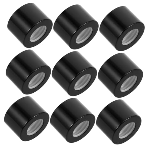 ULDIGI 10 Stück Schwarze Duftflaschen verschlüsse Glas diffusor Kappen Metall Ersatzkappen für Aromatherapie diffusorflaschen DIY Basteln Geeignet Passend für Zuhause Büro Auto ULDIGI 10 Stück Schwarze Duftflaschen verschlüsse Glas diffusor Kappen Metall Ersatzkappen für Aromatherapie diffusorflaschen DIY Basteln Geeignet Passend für Zuhause Büro Auto von ULDIGI