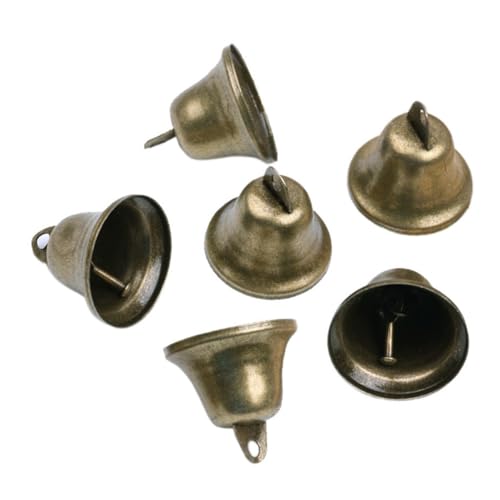 ULDIGI 10 Stück Teiliges Glocke aus Poliertem Messing Leichte Handglocke mit Ergonomischem Griff für Schule Hotel Restaurant und Weihnachtsfeier Dekoration ULDIGI 10 Stück Teiliges Glocke aus Poliertem Messing Leichte Handglocke mit Ergonomischem Griff für Schule Hotel Restaurant und Weihnachtsfeier Dekoration von ULDIGI