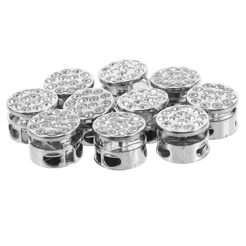 ULDIGI 10 Stück Teiliges Metall kordelstopper mit Doppeltem Loch Federbelasteter Schnurverschluss Reißfest und Vielseitig Geeignet für Kordeln an Rucksäcken Kleidung Kapuzen und Taschen ULDIGI 10 Stück Teiliges Metall kordelstopper mit Doppeltem Loch Federbelasteter Schnurverschluss Reißfest und Vielseitig Geeignet für Kordeln an Rucksäcken Kleidung Kapuzen und Taschen von ULDIGI