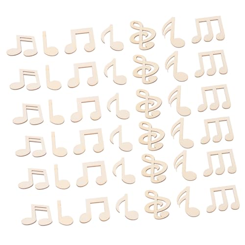 ULDIGI 100 Stück Holz Musiknoten Unfertige Holzfiguren zum Basteln Robuste DIY Holzdeko für Familienaktivitäten Unbemalte Noten für Malspaß und Gemütliche Wohnraumgestaltung ULDIGI 100 Stück Holz Musiknoten Unfertige Holzfiguren zum Basteln Robuste DIY Holzdeko für Familienaktivitäten Unbemalte Noten für Malspaß und Gemütliche Wohnraumgestaltung von ULDIGI