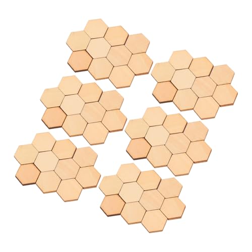 ULDIGI 100 Stück Sechseckige Holzstücke DIY Bastelmaterial für Hochzeiten Geburtstage und Weihnachten Hochwertigem Buchenholz Glatte Oberfläche Kreative Handwerksprojekte ULDIGI 100 Stück Sechseckige Holzstücke DIY Bastelmaterial für Hochzeiten Geburtstage und Weihnachten Hochwertigem Buchenholz Glatte Oberfläche Kreative Handwerksprojekte von ULDIGI