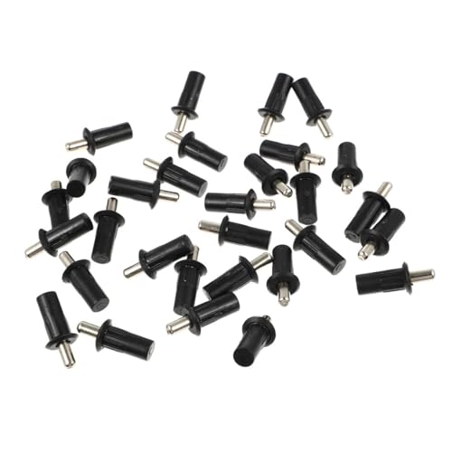 ULDIGI 100 Stück Teiliges Shutter Repair Kit mit Verstellbaren Federbelasteten Pins aus Abs und Stahl Robustes Möbelverbindungszubehör für Fensterläden Schranktüren und Einsetzbar ULDIGI 100 Stück Teiliges Shutter Repair Kit mit Verstellbaren Federbelasteten Pins aus Abs und Stahl Robustes Möbelverbindungszubehör für Fensterläden Schranktüren und Einsetzbar von ULDIGI