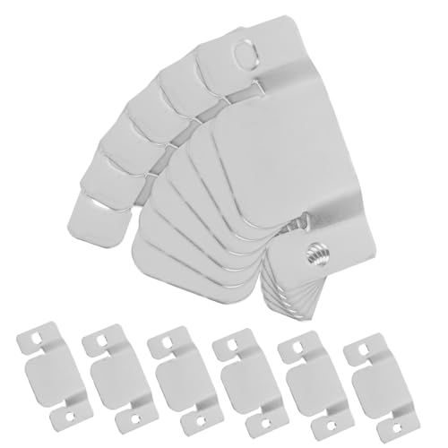 ULDIGI 12 Stück Teiliges Metall Sofa Verbinder Robuste Sectional Couch Connector Pins Einfach zu Montierende Möbelschelle für Zwei und Dreisitzer Sofas Ineinandergreifende ULDIGI 12 Stück Teiliges Metall Sofa Verbinder Robuste Sectional Couch Connector Pins Einfach zu Montierende Möbelschelle für Zwei und Dreisitzer Sofas Ineinandergreifende von ULDIGI