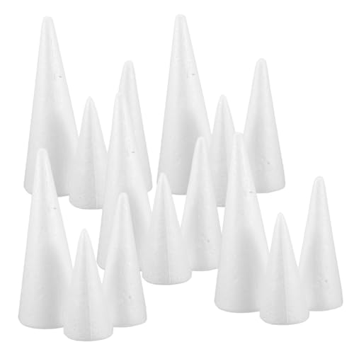ULDIGI 15 Stück Teiliges Höhe Weiße DIY Bastelmaterial für Weihnachtsbaum Deko Weihnachtsdeko Basteln Kunsthandwerk ULDIGI 15 Stück Teiliges Höhe Weiße DIY Bastelmaterial für Weihnachtsbaum Deko Weihnachtsdeko Basteln Kunsthandwerk von ULDIGI