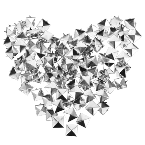 ULDIGI 150 Stück Quadratische Metall Nieten Punk Metal Studs für Jacken Schuhe Taschen DIY Lederwaren Dekoration ULDIGI 150 Stück Quadratische Metall Nieten Punk Metal Studs für Jacken Schuhe Taschen DIY Lederwaren Dekoration von ULDIGI