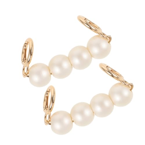 ULDIGI 2 STÜCK Perlen Handtaschenriemen Verlängerung Abs Eisen Verstellbar für Kurze Schultergurte Stilvolle DIY Ersatzkette für Damen Umhängetasche und Crossbody Bag Elegant und Tragbar ULDIGI 2 STÜCK Perlen Handtaschenriemen Verlängerung Abs Eisen Verstellbar für Kurze Schultergurte Stilvolle DIY Ersatzkette für Damen Umhängetasche und Crossbody Bag Elegant und Tragbar von ULDIGI