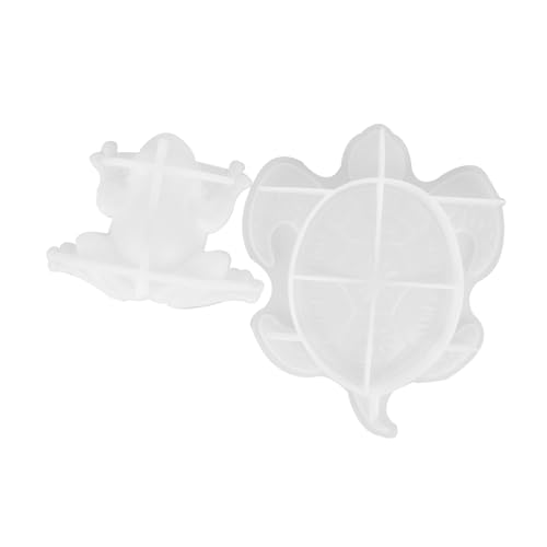 ULDIGI 2 Stück Silikonform Tierform Frosch Schildkröte DIY Epoxidharz Gussform Wiederverwendbar Flexibel mit Glatter Oberfläche für Handgemachte Kunsthandwerk Ornamente ULDIGI 2 Stück Silikonform Tierform Frosch Schildkröte DIY Epoxidharz Gussform Wiederverwendbar Flexibel mit Glatter Oberfläche für Handgemachte Kunsthandwerk Ornamente von ULDIGI