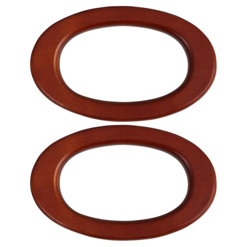 ULDIGI 2 Stück Teiliges Runde Holzgriffe aus Massivem Holz Handtaschengriffe Ersatz für DIY Taschen Handgefertigte Henkeltaschen Vielseitiges Design Passend für Verschiedene Taschenarten ULDIGI 2 Stück Teiliges Runde Holzgriffe aus Massivem Holz Handtaschengriffe Ersatz für DIY Taschen Handgefertigte Henkeltaschen Vielseitiges Design Passend für Verschiedene Taschenarten von ULDIGI