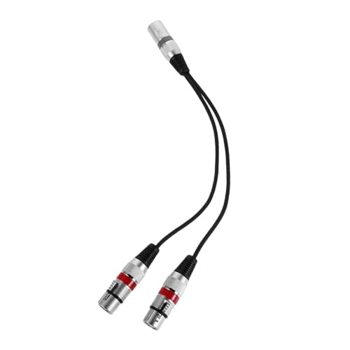ULDIGI 2 Stück Teiliges Xlr Y Splitterkabel mit Männlichem und Weiblichen Steckern Rauschfreier Stereo Audio Mic Splitter Stabile Xlr Verbindung für Professionelle und Kompakte ULDIGI 2 Stück Teiliges Xlr Y Splitterkabel mit Männlichem und Weiblichen Steckern Rauschfreier Stereo Audio Mic Splitter Stabile Xlr Verbindung für Professionelle und Kompakte von ULDIGI