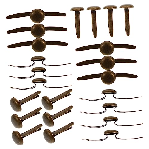 ULDIGI 200 Stück Kleiner Brads Für Scrapbooking Und Selbstgemacht Handgefertigte Metall Brads in Antikbronze 8x15mm Einfache Anwendung Für Kinder Und Bastelarbeiten ULDIGI 200 Stück Kleiner Brads Für Scrapbooking Und Selbstgemacht Handgefertigte Metall Brads in Antikbronze 8x15mm Einfache Anwendung Für Kinder Und Bastelarbeiten von ULDIGI