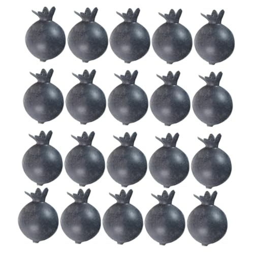 ULDIGI 25 Pcs Simulierte Heidelbeeren Lebensechte Künstliche Heidelbeermodelle für Tisch Küche Obst Shop Fotografie von ULDIGI