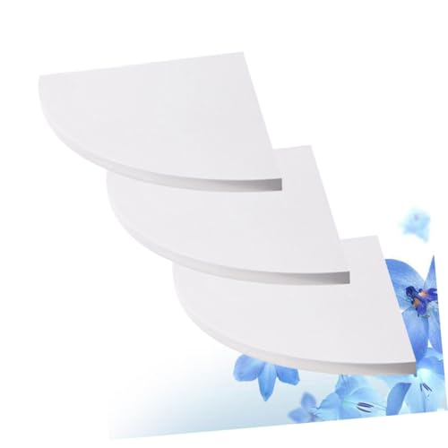 ULDIGI 3 STÜCKE Eckregal Wandregal Set Schwebende Wandmontage aus Hochwertiger Verbundplatte Platzsparendes Eckregal für Wohnzimmer Schlafzimmer Büro zur Stilvollen Wanddekoration ULDIGI 3 STÜCKE Eckregal Wandregal Set Schwebende Wandmontage aus Hochwertiger Verbundplatte Platzsparendes Eckregal für Wohnzimmer Schlafzimmer Büro zur Stilvollen Wanddekoration von ULDIGI