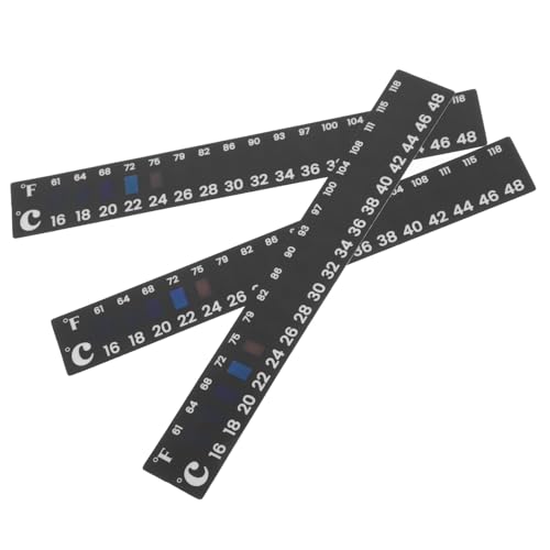 ULDIGI 3 Stück Gärthermometer Temperaturstreifen Gärthermometerstreifen Thermometeraufkleber Zum Brauen Von Aufklebern Weinbier Digitale Temperaturkontrollstreifen Das Haustier ULDIGI 3 Stück Gärthermometer Temperaturstreifen Gärthermometerstreifen Thermometeraufkleber Zum Brauen Von Aufklebern Weinbier Digitale Temperaturkontrollstreifen Das Haustier von ULDIGI