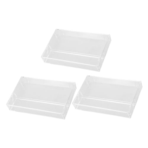 ULDIGI 3 Stück Transparente Kassettenhüllen Hochwertige Aufbewahrungsbox für Musik Kassetten Stilvoller Desktop Organizer mit Deckel für Sammler und DIY Projekte ULDIGI 3 Stück Transparente Kassettenhüllen Hochwertige Aufbewahrungsbox für Musik Kassetten Stilvoller Desktop Organizer mit Deckel für Sammler und DIY Projekte von ULDIGI