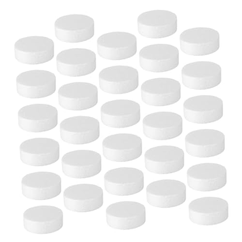 ULDIGI 30 Stück Teiliges Weiße Schaumstoff Zylinder Runde Bastelkreise DIY Schaumstoffformen für Kuchenattrappen Bemalbar Vielseitig für Schule Heim und Dekoration Geeignet ULDIGI 30 Stück Teiliges Weiße Schaumstoff Zylinder Runde Bastelkreise DIY Schaumstoffformen für Kuchenattrappen Bemalbar Vielseitig für Schule Heim und Dekoration Geeignet von ULDIGI