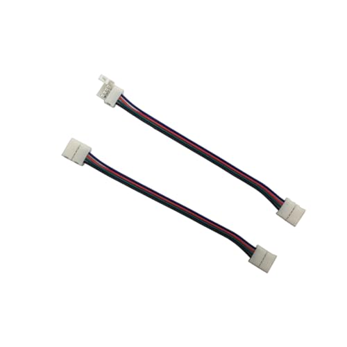 ULDIGI 4 Stück LED Strip Verbinder Rgb LED Lichtstreifen Verbindung Pin Stecker Lötfreier Adapter und Controller ULDIGI 4 Stück LED Strip Verbinder Rgb LED Lichtstreifen Verbindung Pin Stecker Lötfreier Adapter und Controller von ULDIGI