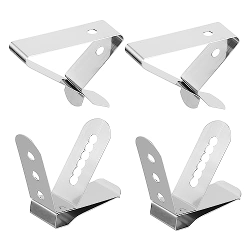 ULDIGI 4 Stück Thermometer Clips für Grill Bbq Temperaturfühler Halter Stabiler Klemme für Präzise Temperaturmessung Grills Öfen Töpfen und von ULDIGI