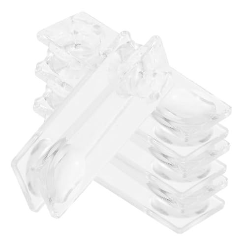ULDIGI 4 Stück Zubehör Für Vorhang Griffe Hängende Kugelgriffe Aus Holz Zubehör Für Raffrollos Jalousien-schattenknopf Drops Zugende Für Jalousien Kabellose Transparent Plastik von ULDIGI