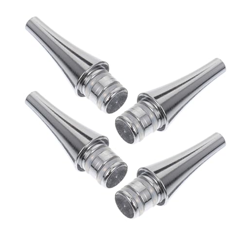 ULDIGI 4 Teilige Punktbohrspitze Diamant Kunstwerkzeuge Stahlstiftspitzen Strass Diamant Stiftspitze Metallspitzen Kunst Stiftspitzen Strass Bohrstiftspitze von ULDIGI