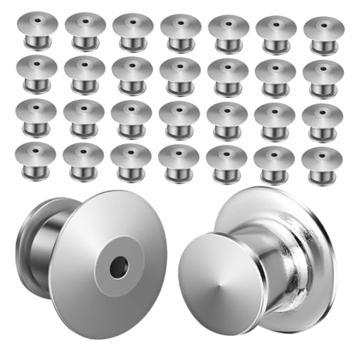 ULDIGI 40 Stück Teiliges Metall Pin Back Finding mit Langlebigem Federverschluss Kompakt und Stilvoll Einfache Installation Ersatz für Broschen Anstecker und Abzeichen ULDIGI 40 Stück Teiliges Metall Pin Back Finding mit Langlebigem Federverschluss Kompakt und Stilvoll Einfache Installation Ersatz für Broschen Anstecker und Abzeichen von ULDIGI