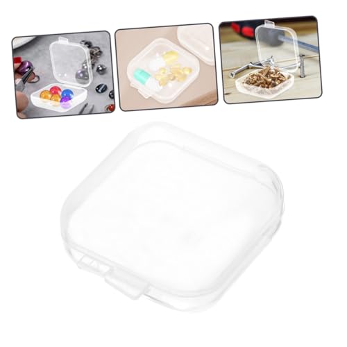 ULDIGI 40 Stück Teiliges Mini Schmuck Aufbewahrungsbox mit Deckel Transparent für Ohrringe Ringe Kleine Accessoires Kompakt Stapelbar Praktische Organizer für Schmuck und Kleinteile ULDIGI 40 Stück Teiliges Mini Schmuck Aufbewahrungsbox mit Deckel Transparent für Ohrringe Ringe Kleine Accessoires Kompakt Stapelbar Praktische Organizer für Schmuck und Kleinteile von ULDIGI