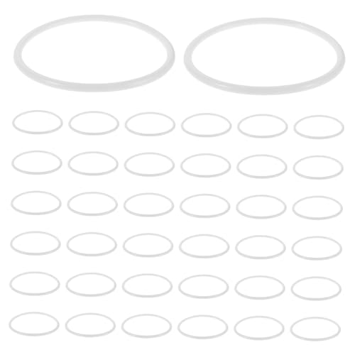 ULDIGI 40 Stück Weiße Kunststoffringe Dreamcatcher Bastelringe Makramee Kranzringe für DIY hängende Ringe Hochzeit Dekoration Handwerksbedarf ULDIGI 40 Stück Weiße Kunststoffringe Dreamcatcher Bastelringe Makramee Kranzringe für DIY hängende Ringe Hochzeit Dekoration Handwerksbedarf von ULDIGI