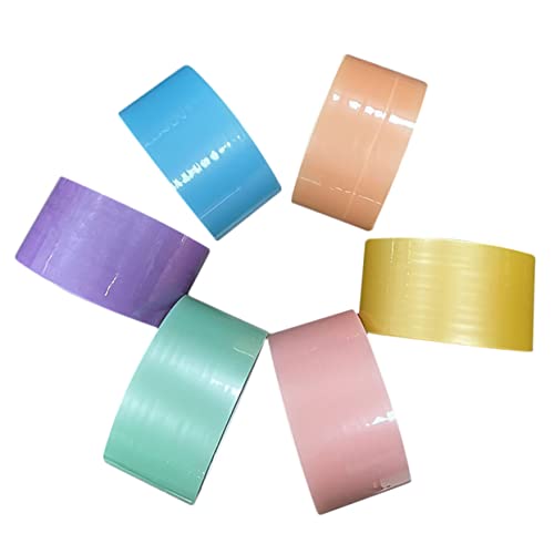 ULDIGI 6 Rollen Klebeband für Basteln Bunte Sticky Ball Tapes Dekompression DIY Zubehör Farbenfrohes Breit für Erwachsene ULDIGI 6 Rollen Klebeband für Basteln Bunte Sticky Ball Tapes Dekompression DIY Zubehör Farbenfrohes Breit für Erwachsene von ULDIGI