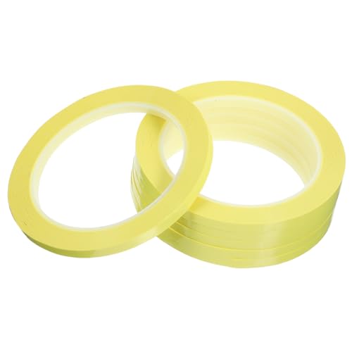 ULDIGI 6 Rollen Transparentes Floristenband Wasserdichtes Blumenstiel Klebeband Blumenverpackung Basteln Bouquet Stem Wraps Blumendraht Fixierband für Floristen DIY Zufällige Farbe von ULDIGI