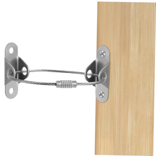 ULDIGI 6 Sätze Teiliges Möbelwandanker aus Kaltgewalztem Metall Kippschutz Möbelgurte zur Sicheren Befestigung von Bücherregalen Kommoden und Schränken Einfache Montage Kindersicher und ULDIGI 6 Sätze Teiliges Möbelwandanker aus Kaltgewalztem Metall Kippschutz Möbelgurte zur Sicheren Befestigung von Bücherregalen Kommoden und Schränken Einfache Montage Kindersicher und von ULDIGI