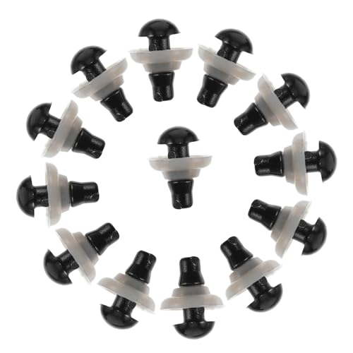 ULDIGI 600 Stück Schwarze Sicherheitsaugen aus Kunststoff mit Unterlegscheiben für Plüschtiere Amigurumi DIY Basteln Häkeltiere Puppenaugen Zubehör für Handarbeiten ULDIGI 600 Stück Schwarze Sicherheitsaugen aus Kunststoff mit Unterlegscheiben für Plüschtiere Amigurumi DIY Basteln Häkeltiere Puppenaugen Zubehör für Handarbeiten von ULDIGI