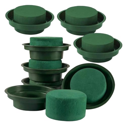 ULDIGI 8 Stück Blumenschlammbehälter Blumenschaumtablett Blumenschlammhalter Blumenschaumblöcke Mit Schüssel Blumenschaum Mit Schüssel Kunststoff Blumentopftablett ULDIGI 8 Stück Blumenschlammbehälter Blumenschaumtablett Blumenschlammhalter Blumenschaumblöcke Mit Schüssel Blumenschaum Mit Schüssel Kunststoff Blumentopftablett von ULDIGI
