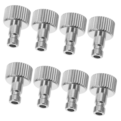 ULDIGI 8 Stück Projekte Buchsen Entriegelungsadapter DIY Für Malbedarf Schlauch Airbrush Ersatz Verbindungsstück Aus Legierung Und Metall Kunst Schnellhandwerk Gewindefitting ULDIGI 8 Stück Projekte Buchsen Entriegelungsadapter DIY Für Malbedarf Schlauch Airbrush Ersatz Verbindungsstück Aus Legierung Und Metall Kunst Schnellhandwerk Gewindefitting von ULDIGI