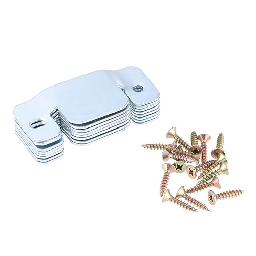 ULDIGI 8 Stück Teiliges Sofa Interlock mit Schrauben Robuste Möbelverbinder für Sichere Verbindung von Sofas und Möbelstücken Installieren und Langlebig ULDIGI 8 Stück Teiliges Sofa Interlock mit Schrauben Robuste Möbelverbinder für Sichere Verbindung von Sofas und Möbelstücken Installieren und Langlebig von ULDIGI