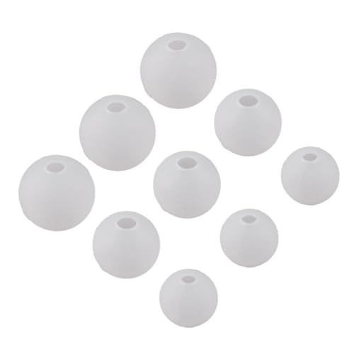 ULDIGI 9 Stück Teiliges DIY Silikon Gießform Kugelform Wiederverwendbare Flexible Epoxidharz Mold für Schmuck Basteln Kreative Handwerksprojekte ULDIGI 9 Stück Teiliges DIY Silikon Gießform Kugelform Wiederverwendbare Flexible Epoxidharz Mold für Schmuck Basteln Kreative Handwerksprojekte von ULDIGI