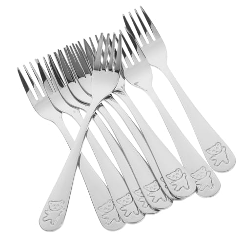 ULDIGI 9 Stück Teiliges Edelstahl mit Langem Griff Rostfrei Vielseitig für Obst Dessert und Snacks Ergonomisch Leicht für Partys Picknick und Babyfütterung ULDIGI 9 Stück Teiliges Edelstahl mit Langem Griff Rostfrei Vielseitig für Obst Dessert und Snacks Ergonomisch Leicht für Partys Picknick und Babyfütterung von ULDIGI