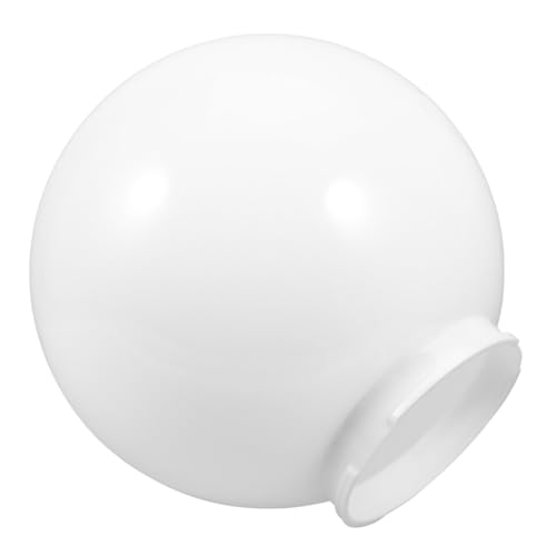 ULDIGI Acryl Lampenschirm Kugel Weiß Ersatz Lampenabdeckung Garten Outdoor Lichtschutz Robust Leicht Installierbar Für Wohnzimmer Schlafzimmer von ULDIGI