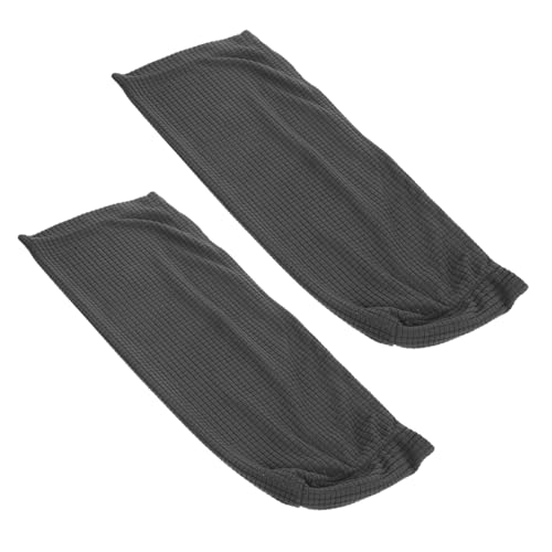 ULDIGI Armlehnenbezug Sofa Seitenarmbezug Möbel Armschutz Armlehnen Sofabezug Sesselschutz Couch Armschutz Liege Armbezüge Sesselbezug Grau Polyester von ULDIGI