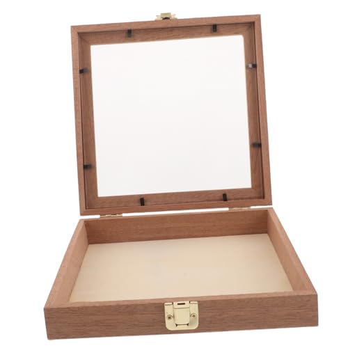 ULDIGI Aufbewahrungsbox Aus Holz Schmuck Rustikaler Holzbehälter Natürlicher Holzorganizer Durchsichtige Vitrine Entomologie Vitrine Museumsvitrine Schmetterlings Kaffee ULDIGI Aufbewahrungsbox Aus Holz Schmuck Rustikaler Holzbehälter Natürlicher Holzorganizer Durchsichtige Vitrine Entomologie Vitrine Museumsvitrine Schmetterlings Kaffee von ULDIGI